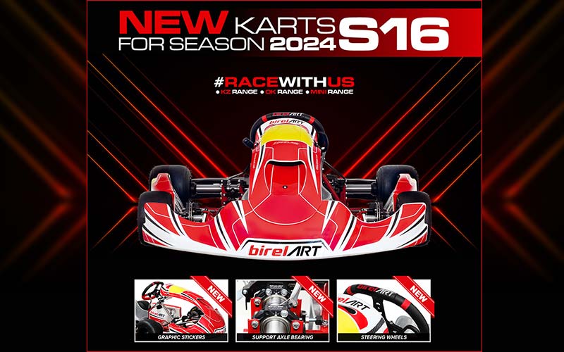 Birel ART | Unveiling 2024 Chassis S16 Range